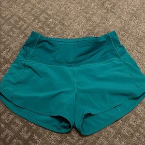 lululemon athletica Teal Athletic Shorts